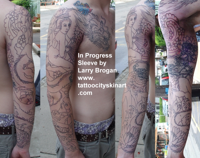 Larry Brogan - Off The Map Sleeve
